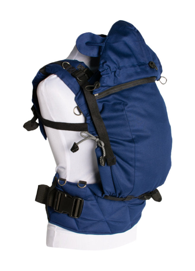 Monkey Mum® Capuche légère pour porte-bébé Carrie - Bleu marine