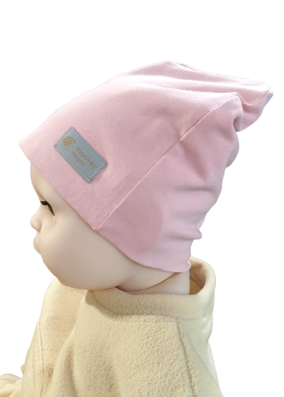 Bonnet Monkey Mum® - Rose clair