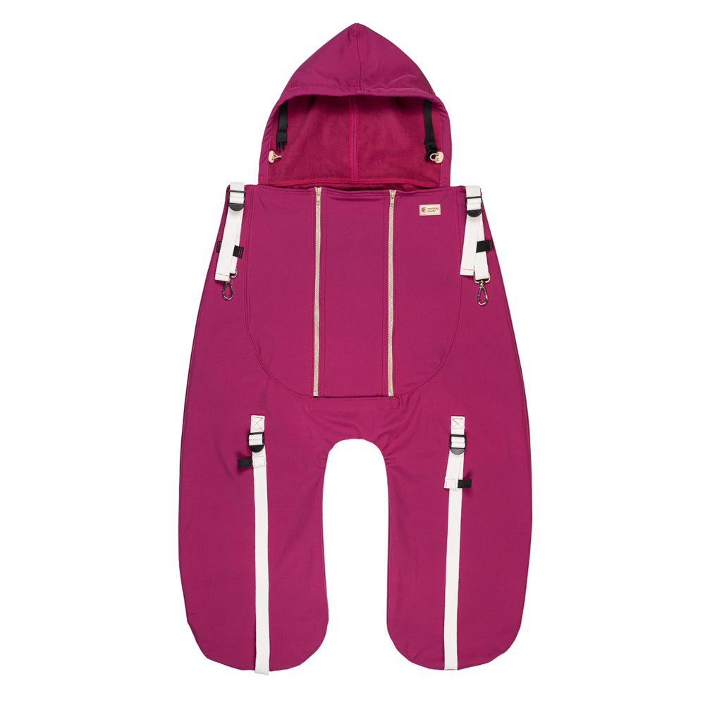 Monkey Mum® Poche softshell chaude pour porte-bébé ou poussette Carrie - Coccinelle