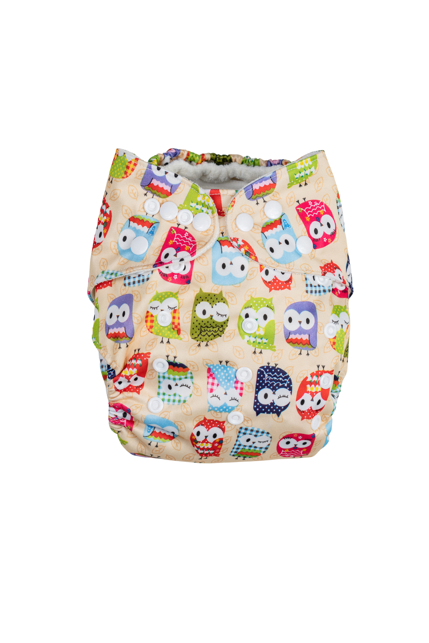 Couche lavable évolutive en bambou - Petites chouettes joueuses