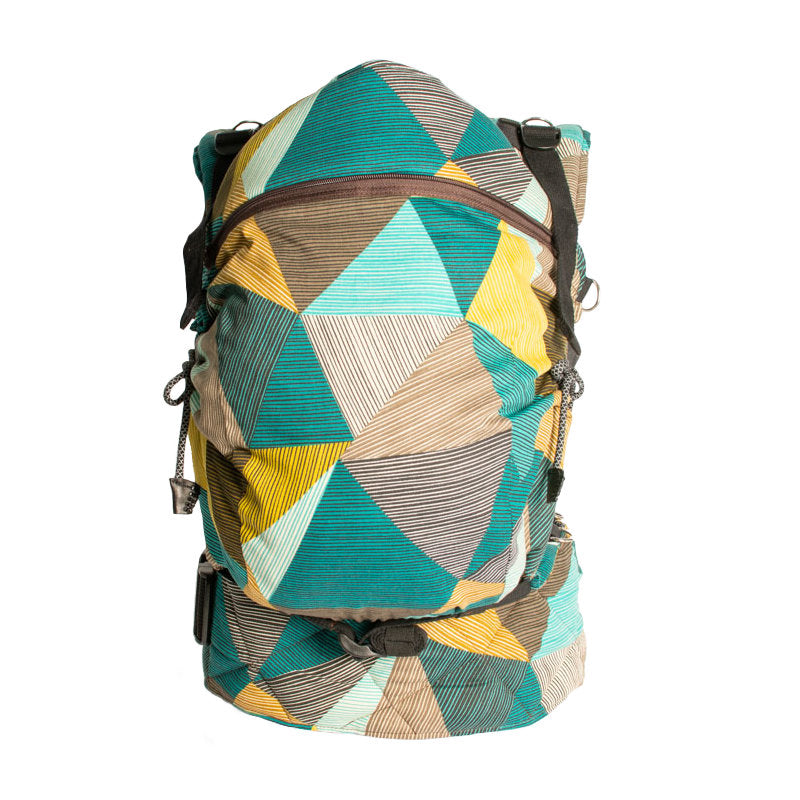 Monkey Mum® Porte-bébé évolutif ergonomique Carrie - Charme géométrique