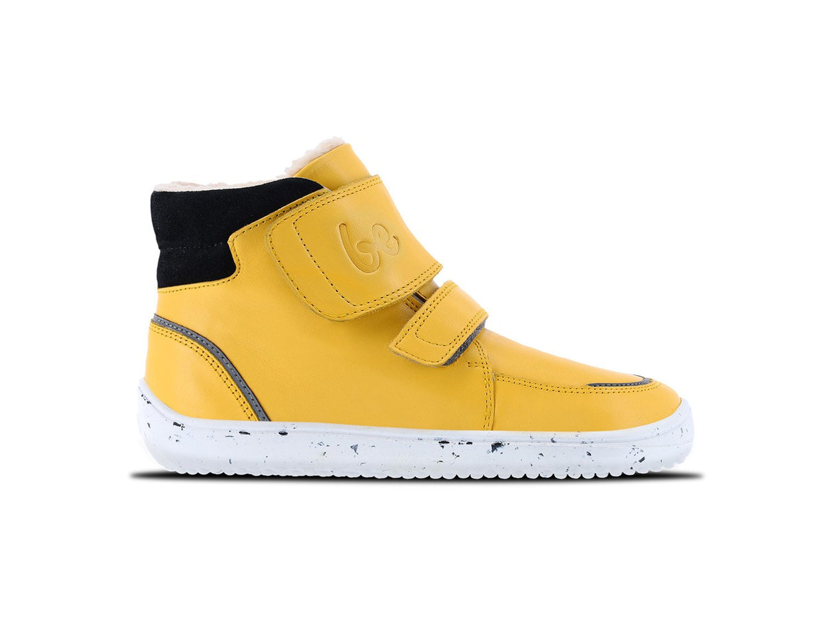 Be Lenka Chaussures pieds nus hiver enfant Panda 2.0 - Jaune Fromage