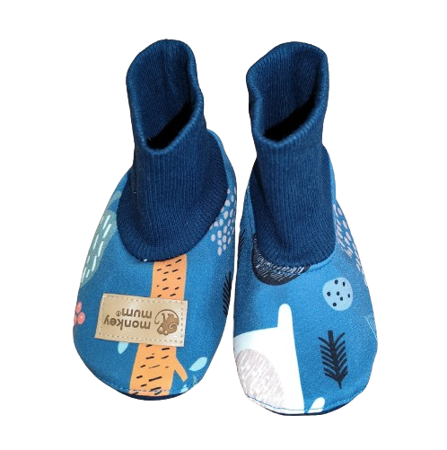 Monkey Mum® Chaussons softshell avec membrane - Animaux de la nuit