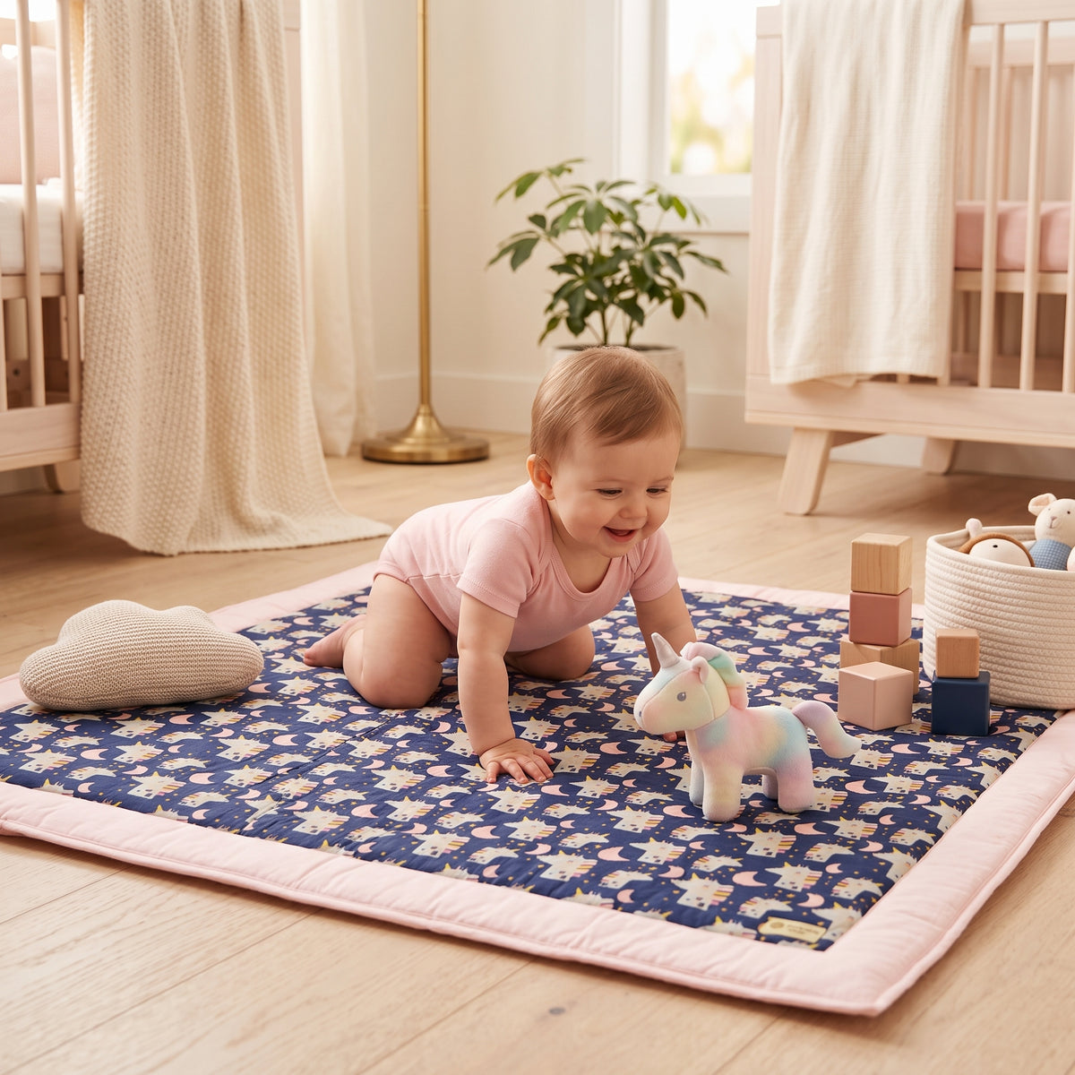 Tapis de jeu Monkey Mum® - Licorne