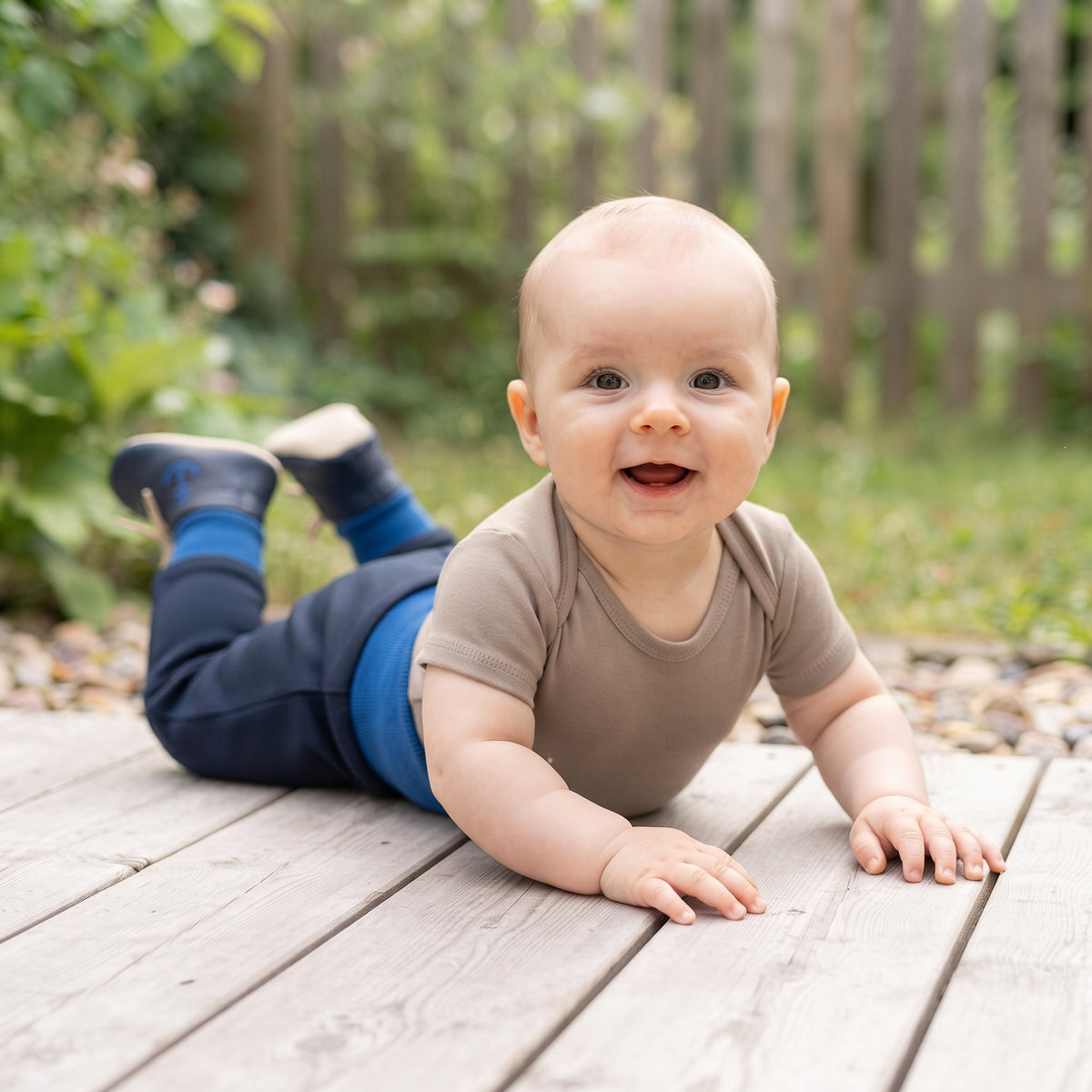 Pantalon enfant softshell avec membrane Monkey Mum® - Ciel nocturne