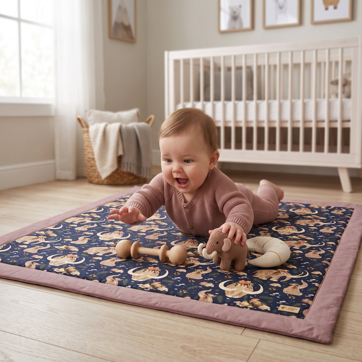 Tapis de jeu Monkey Mum® - Mammouths