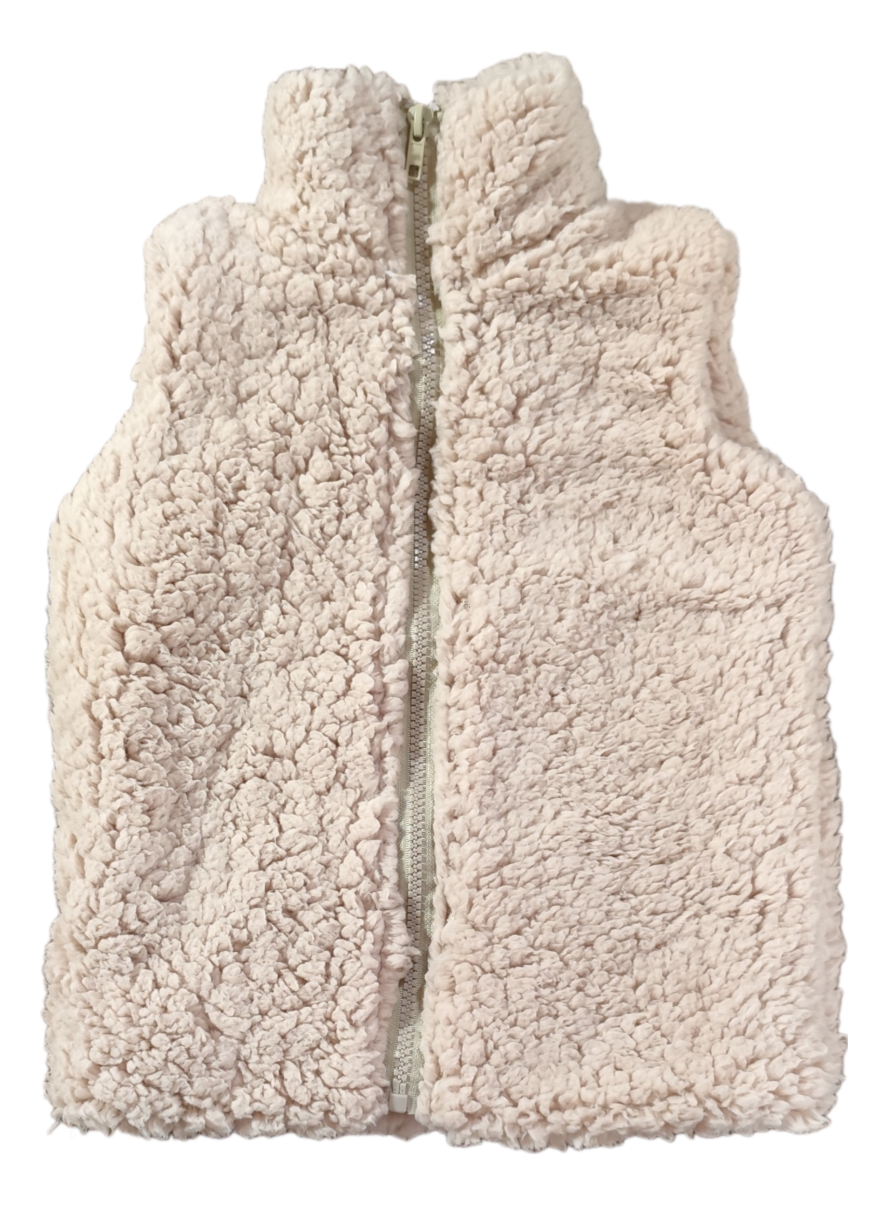 Veste en laine bouclée Monkey Mum® - Beige