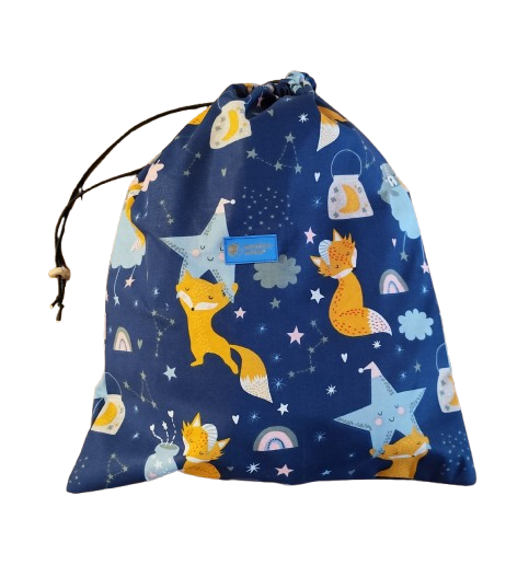Sac en tissu Monkey Mum® - Animaux étoilés