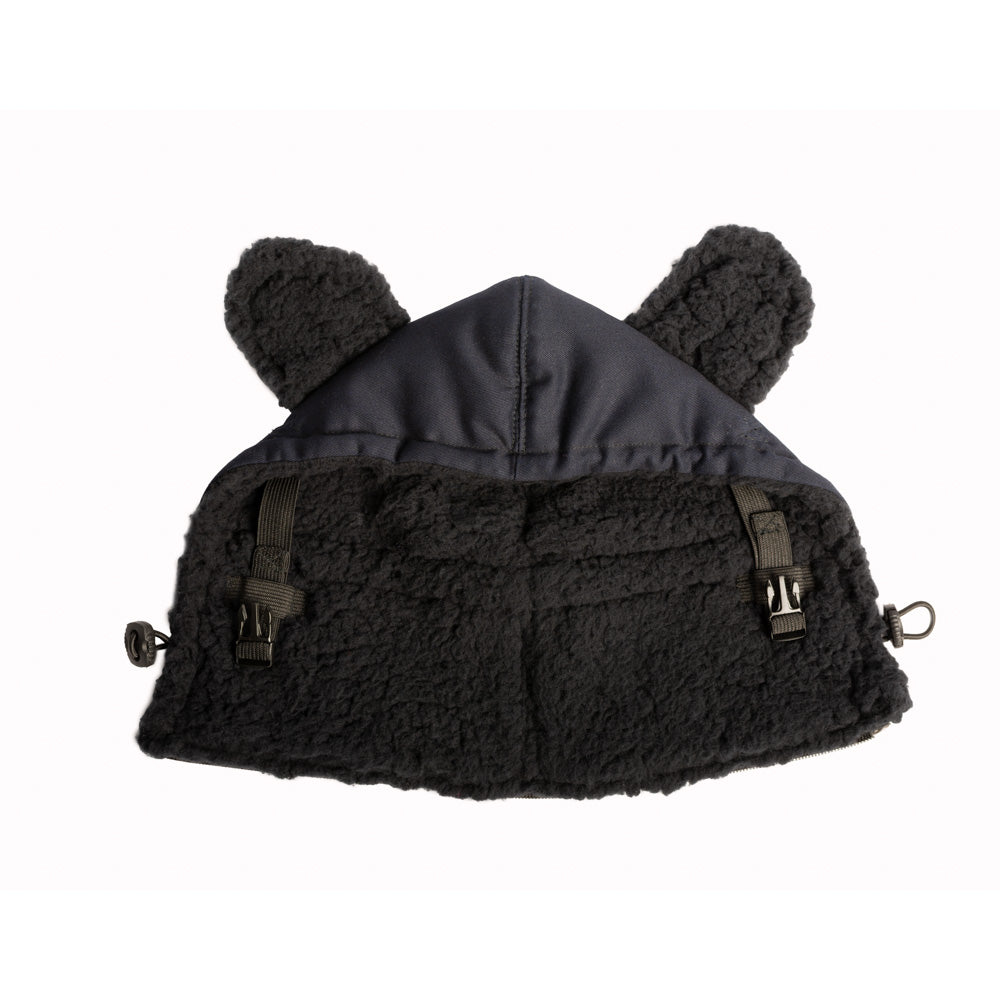 Monkey Mum® Capuche isolée pour porte-bébé Carrie - Obscurité argentée