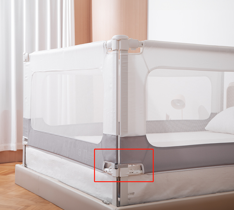 Barrière de lit et parc Monkey Mum® 2 en 1 Smart - déballé