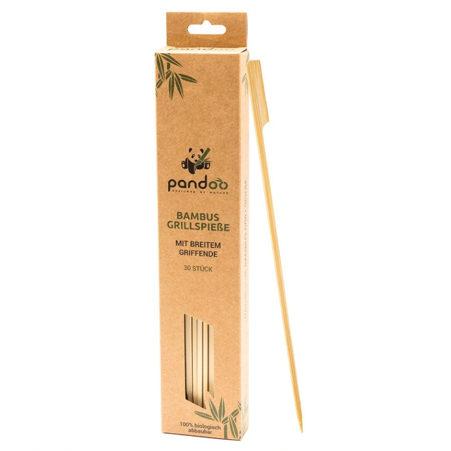 Piques à Brochettes en Bambou large, 30 pcs