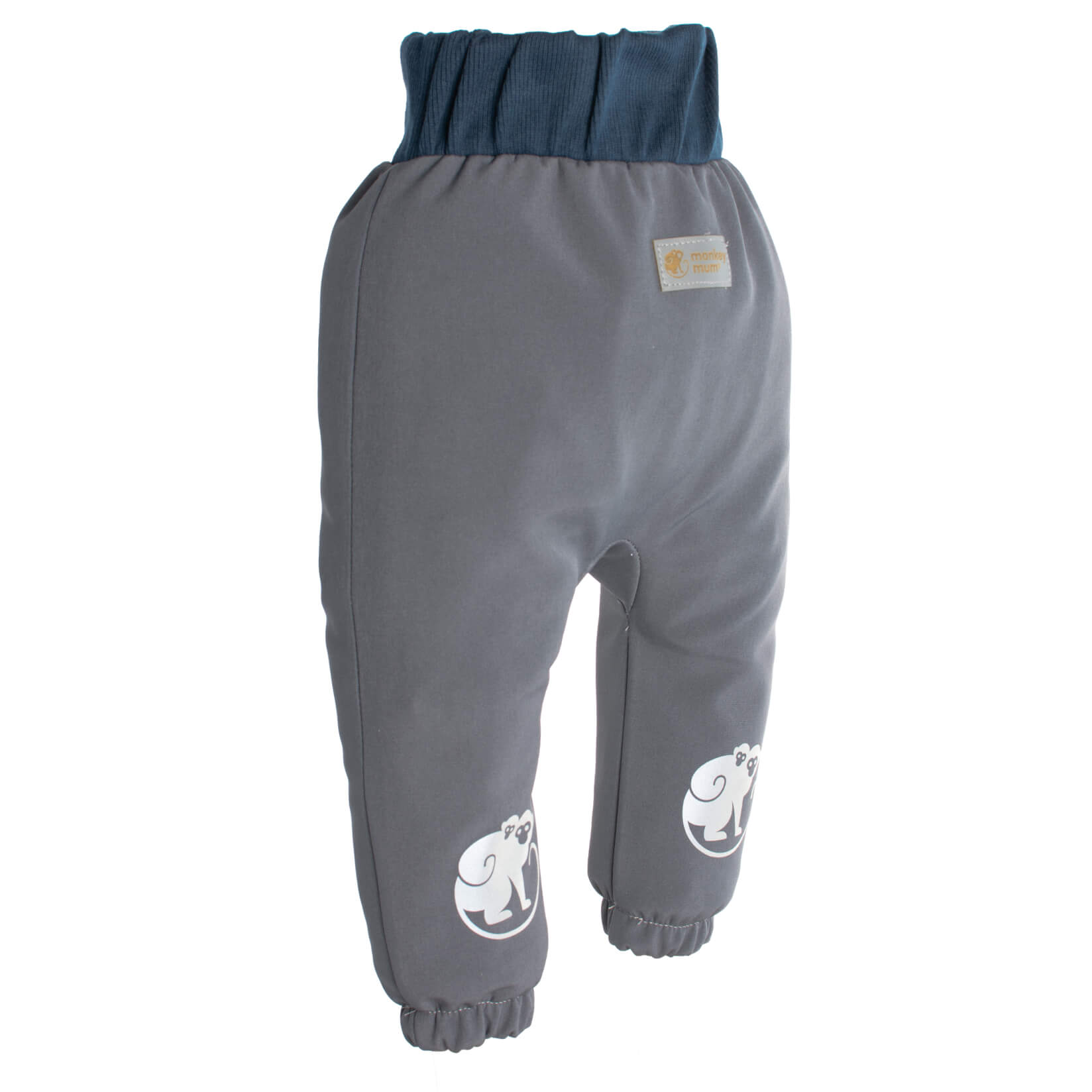 Pantalon enfant softshell avec membrane Monkey Mum® - Excursion mystérieuse