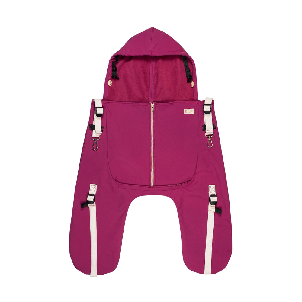 Monkey Mum® Poche softshell chaude pour porte-bébé ou poussette Carrie - Coccinelle