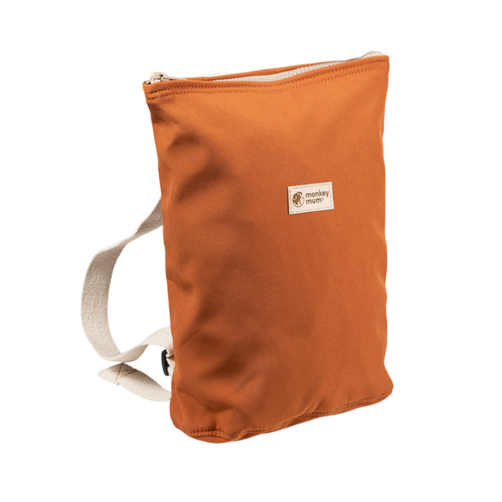 Petit sac à dos softshell pour enfant Monkey Mum® - Feuilles d'automne