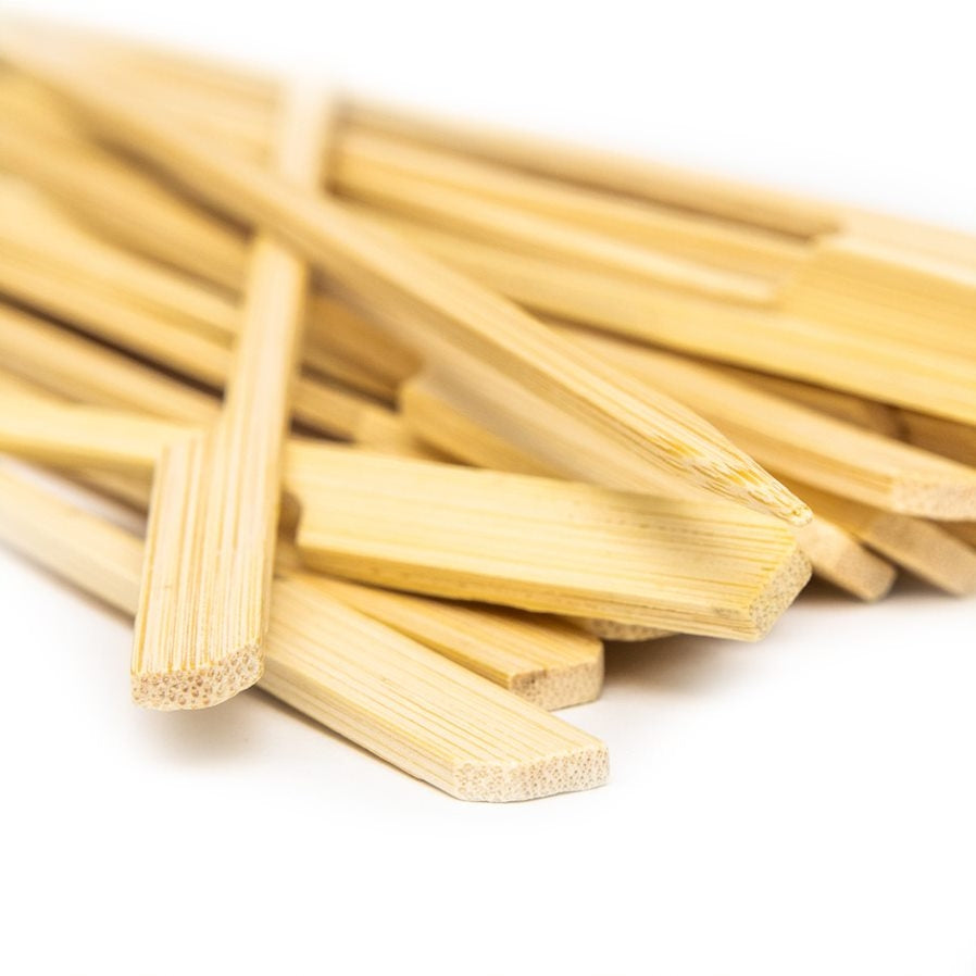 Piques à Brochettes en Bambou large, 30 pcs