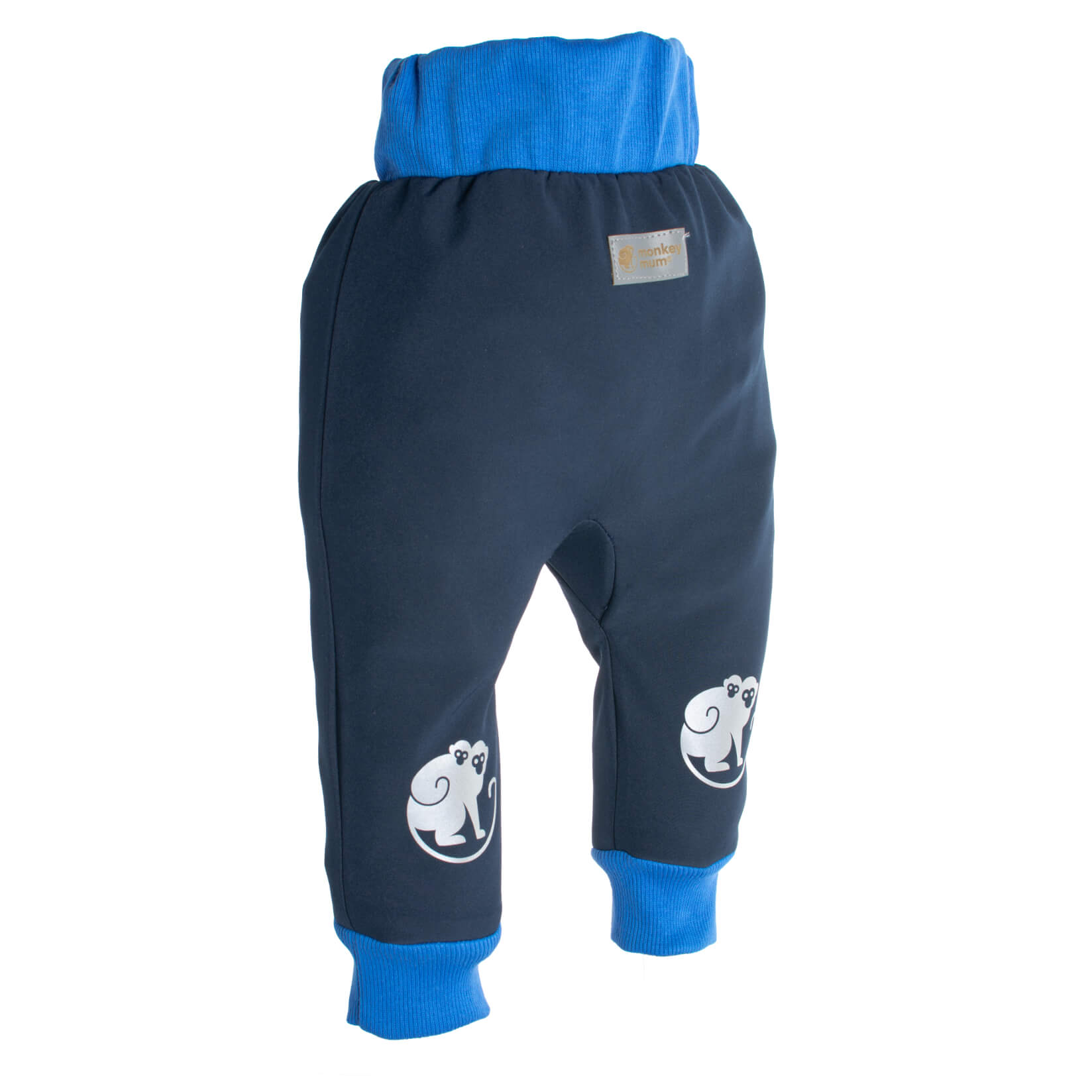 Pantalon enfant softshell avec membrane Monkey Mum® - Ciel nocturne