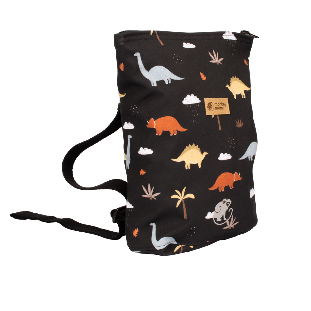 Petit sac à dos softshell pour enfants Monkey Mum® - Route des dinosaures