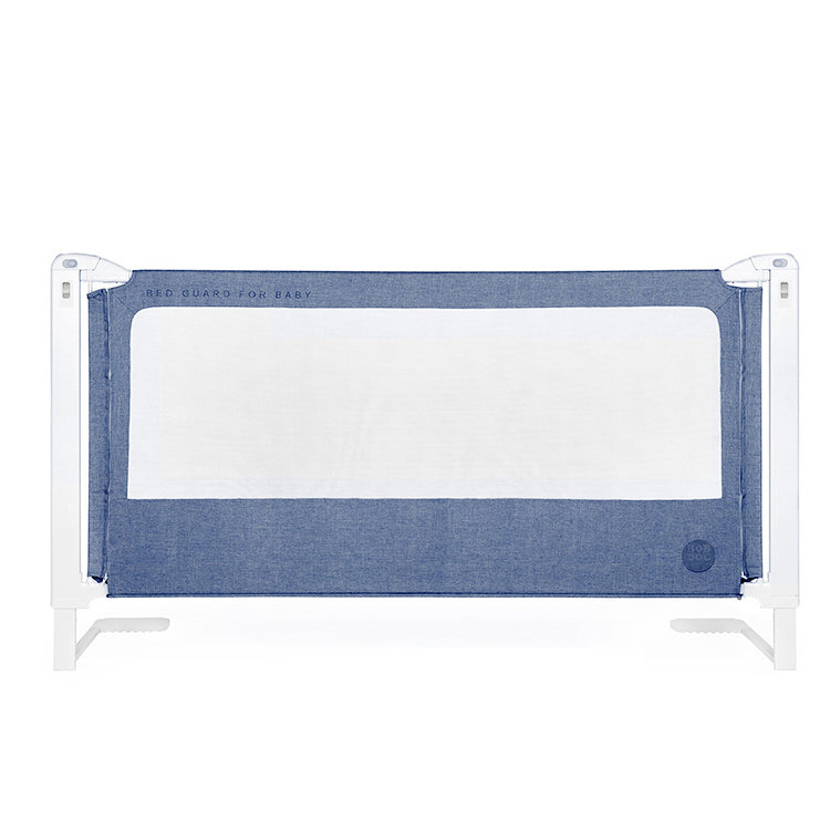 Barrière de lit Monkey Mum® Popular - bleu foncé - design - fin de série - déballée