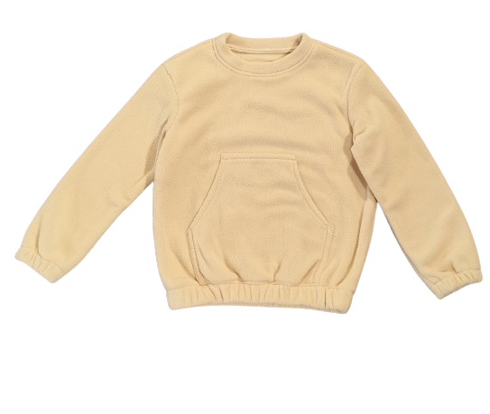 Sweat en polaire à enfiler Monkey Mum® - Beige