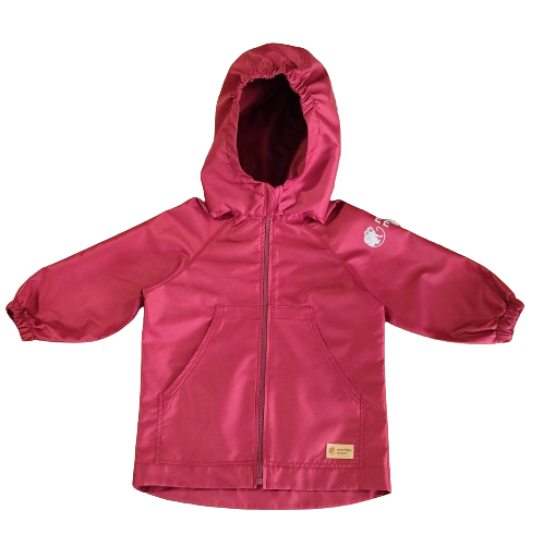 Monkey Mum® Veste coupe-vent avec manches raglan - Bordeaux