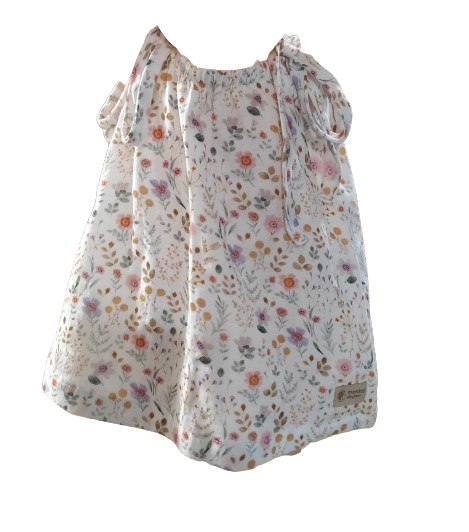 Débardeur en mousseline Monkey Mum® - Prairie fleurie
