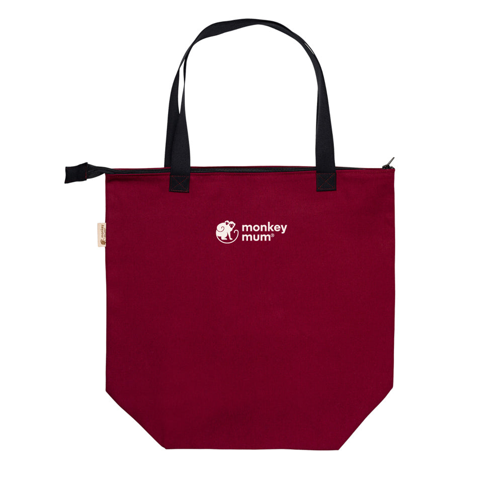 Monkey Mum® Petit sac en tissu pour accessoires Carrie - Ciel de crépuscule