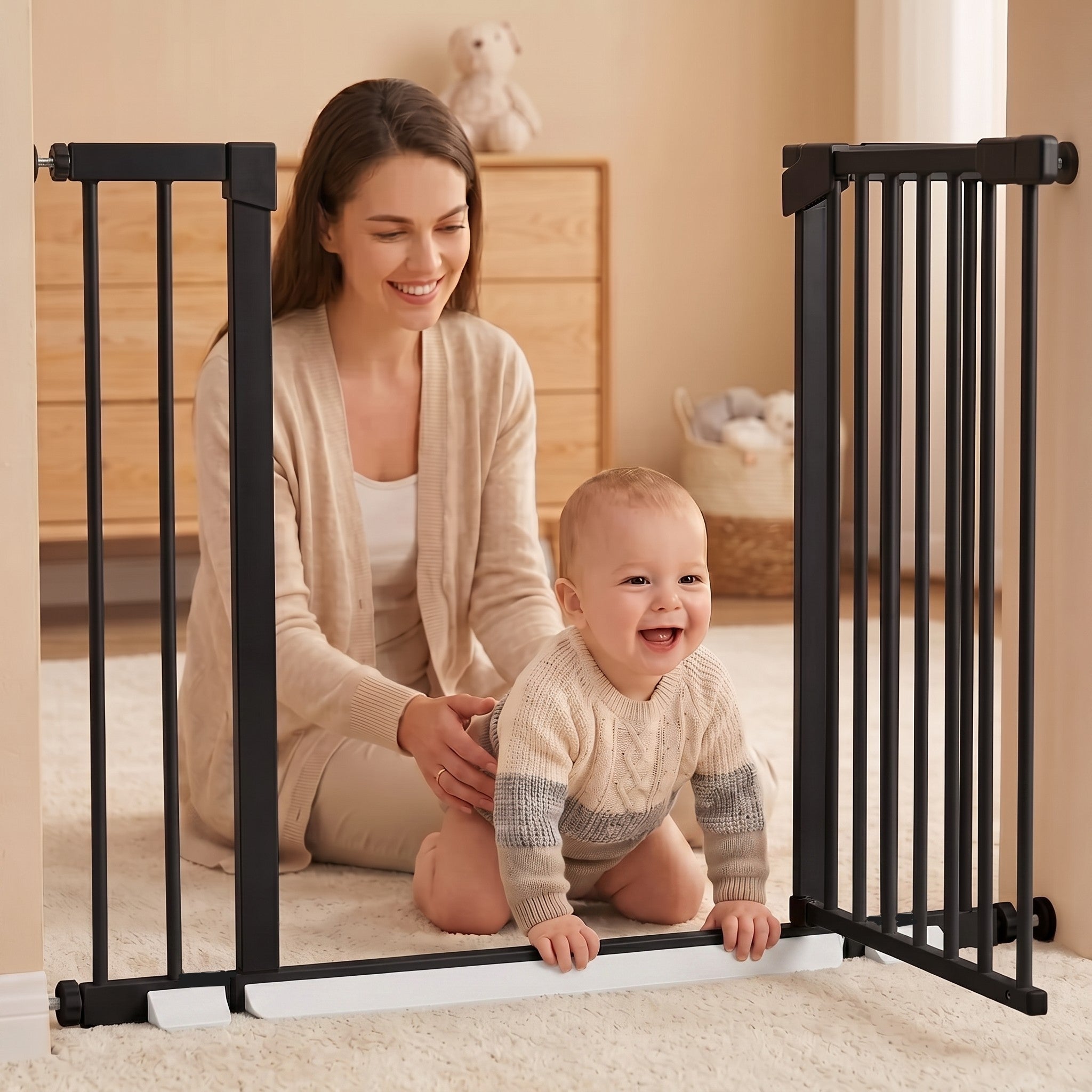 Barrière de sécurité Monkey Mum® – Noir