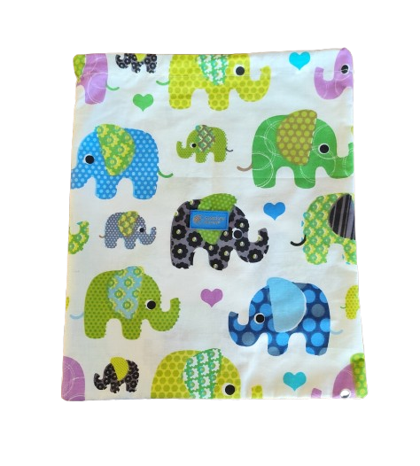 Sac en tissu Monkey Mum® - Éléphant joyeux
