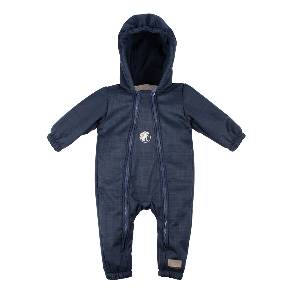 Monkey Mum® Combinaison d’hiver softshell pour enfants avec doublure en mouton - Conte du soir féerique - taille 62/68, 74/80