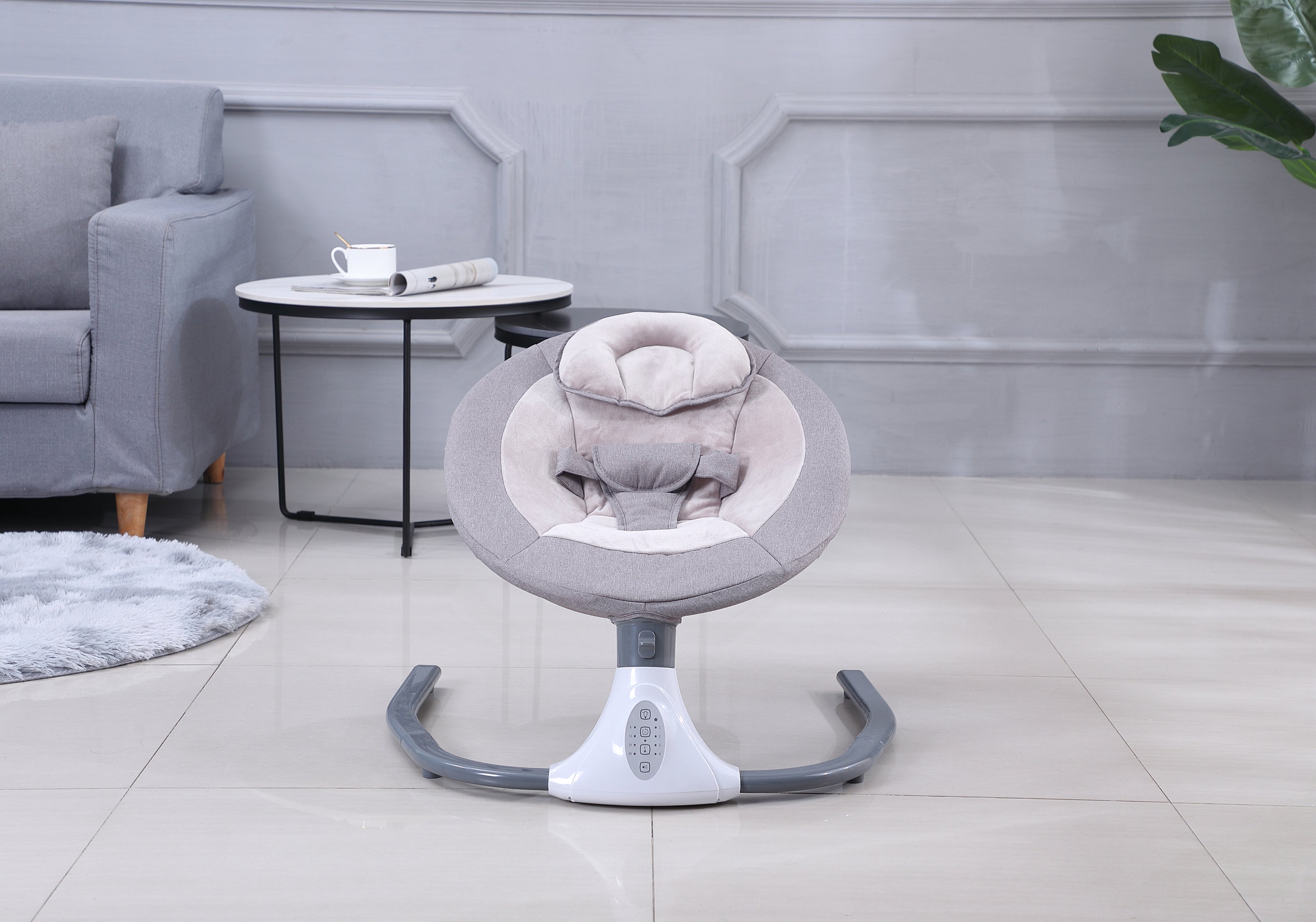Balancelle électrique horizontale pour bébé