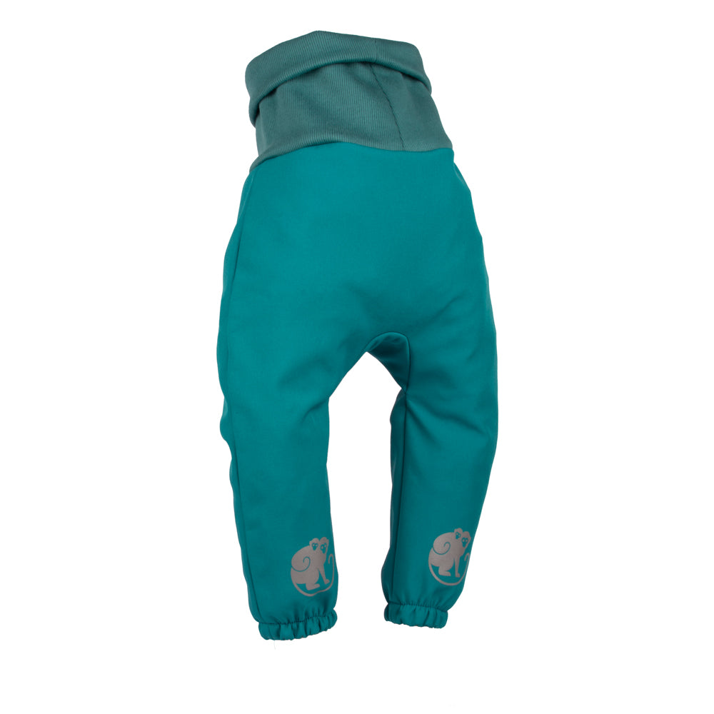 Pantalon softshell évolutif enfant avec membrane Monkey Mum® - Lézard joyeux
