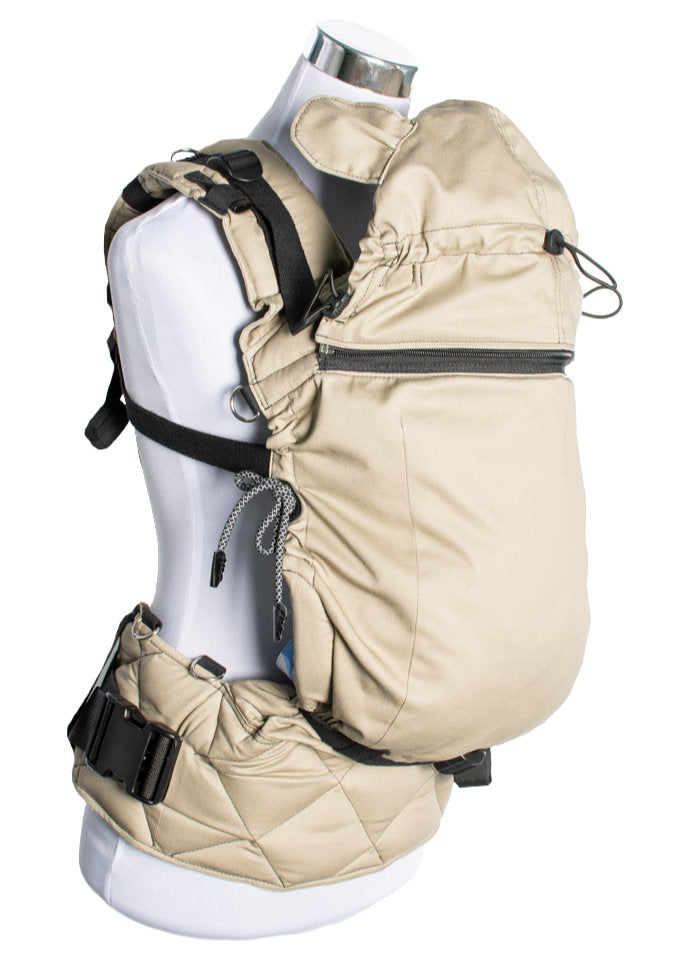 Monkey Mum® Capuche légère pour porte-bébé Carrie - Sable du désert