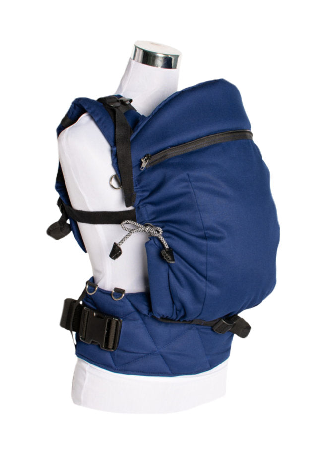 Monkey Mum® Porte-bébé évolutif ergonomique Carrie - Bleu marine