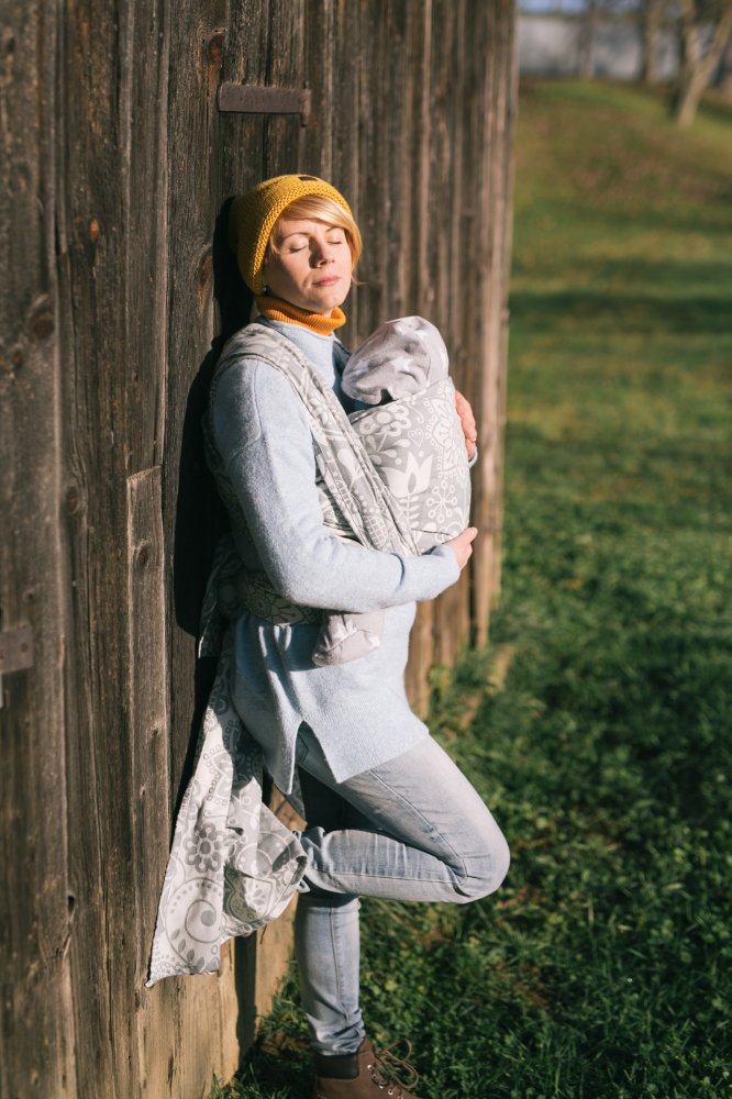 Echarpe Be Lenka Folk - gris
