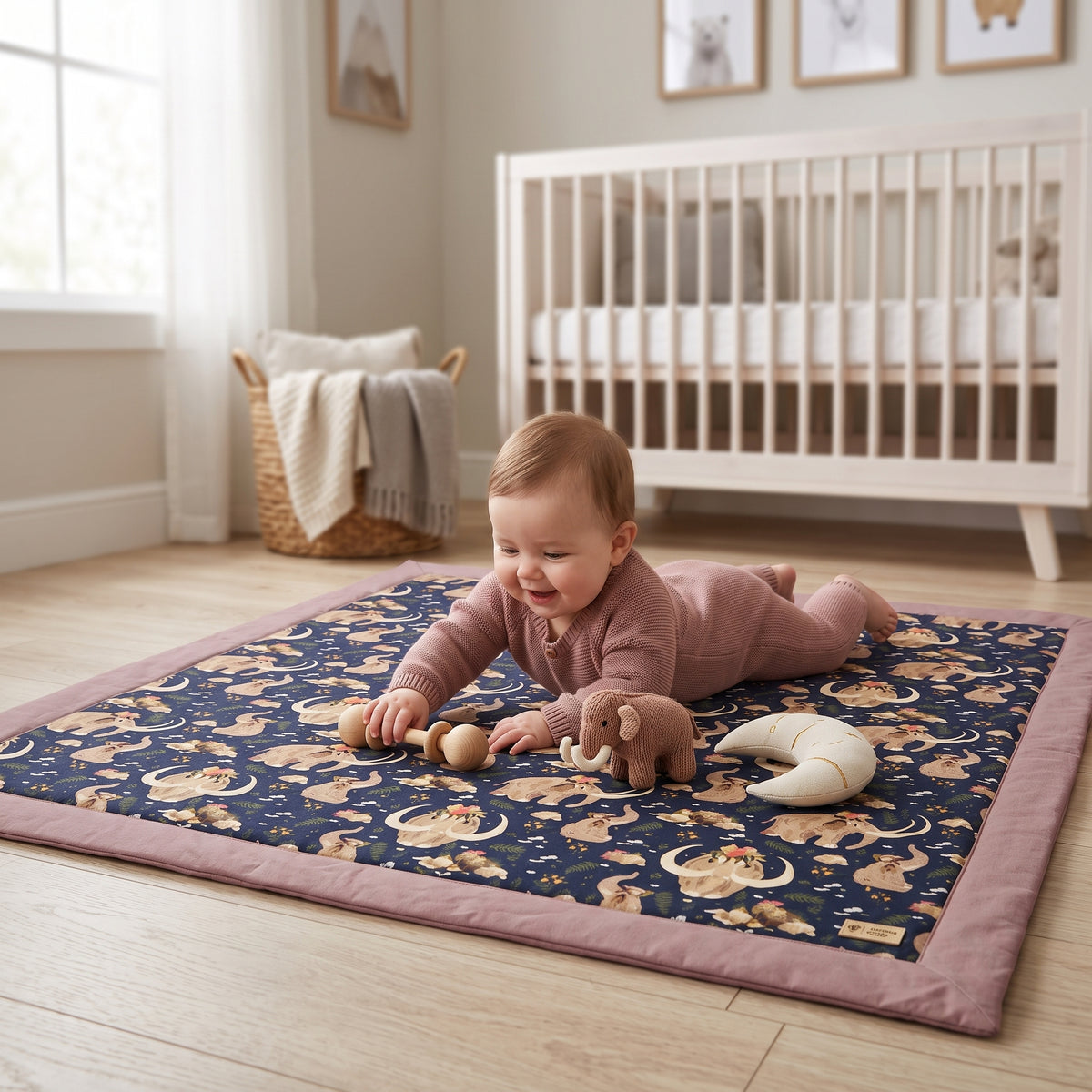 Tapis de jeu Monkey Mum® - Mammouths