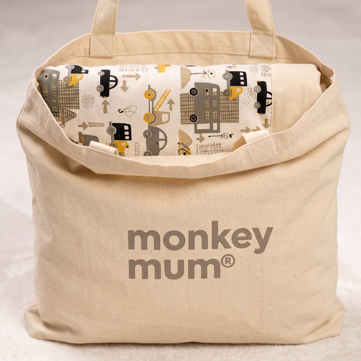 Tapis de jeu Monkey Mum® - Transport urbain