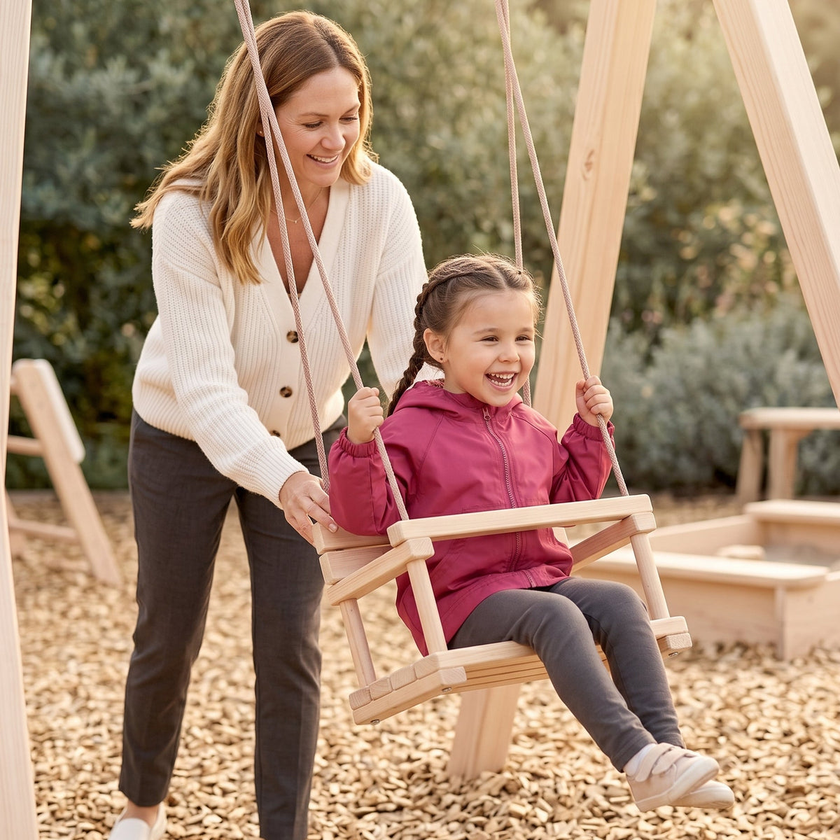 Monkey Mum® Veste coupe-vent avec manches raglan - Bordeaux