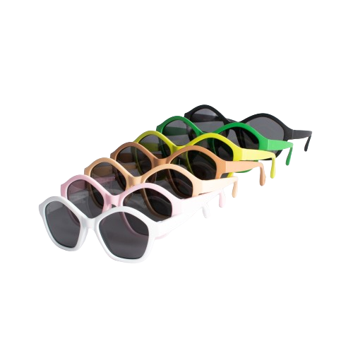 Lunettes de soleil pour enfants Monkey Mum® - Regard de panda - plusieurs couleurs
