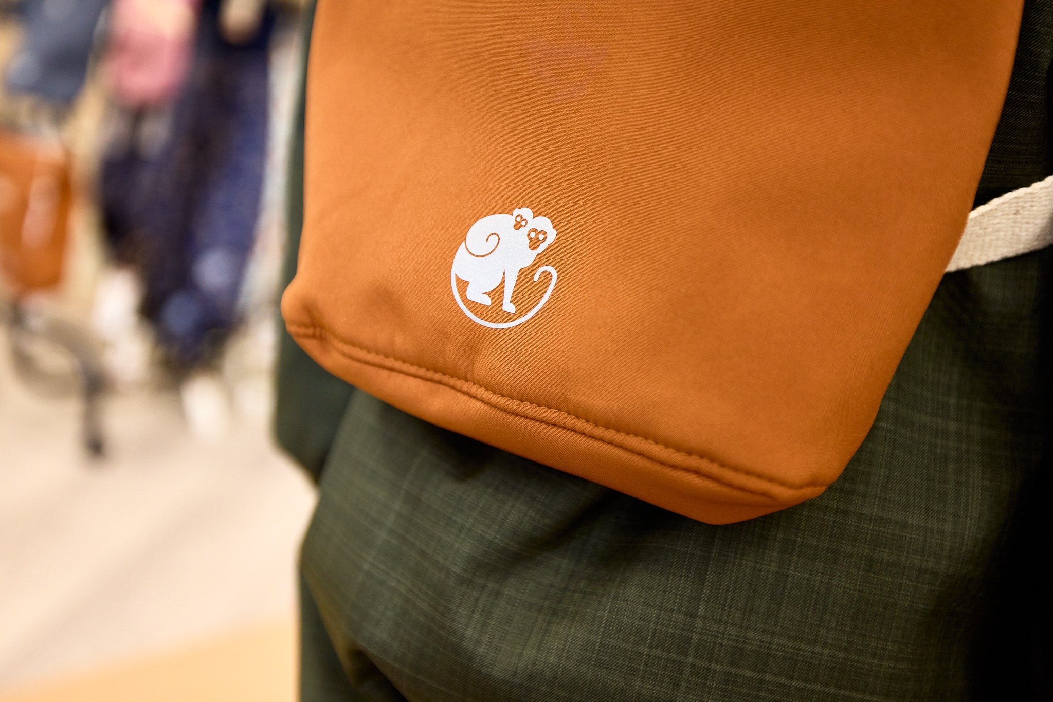 Petit sac à dos softshell pour enfant Monkey Mum® - Beige