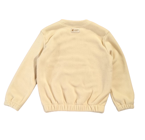 Sweat en polaire à enfiler Monkey Mum® - Beige