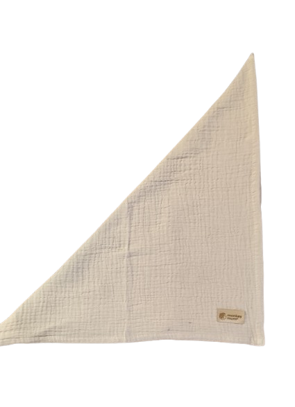 Couche en mousseline Monkey Mum® - Beige