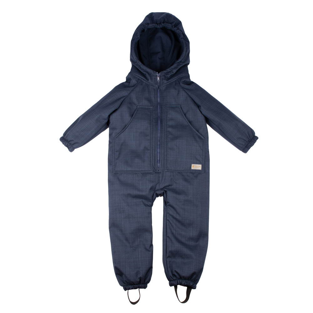 Monkey Mum® Combinaison d’hiver softshell pour enfants avec doublure en mouton - Conte du soir féerique - taille 98/104, 110/116