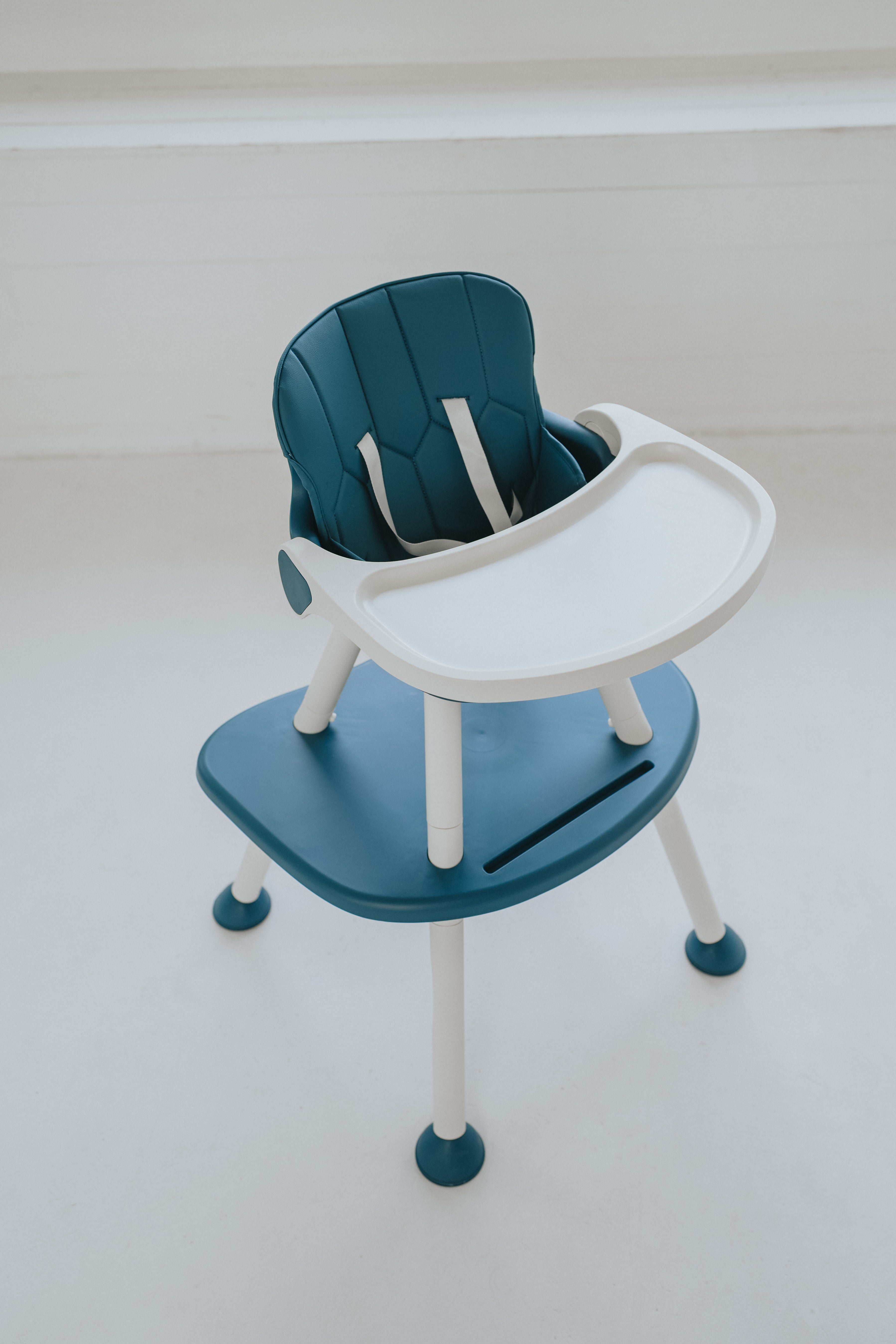 Chaise haute pour enfant 2 en 1 Grow - Bleu