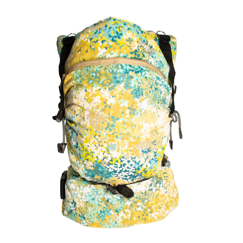 Monkey Mum® Porte-bébé évolutif ergonomique Carrie - Prairie en fleurs
