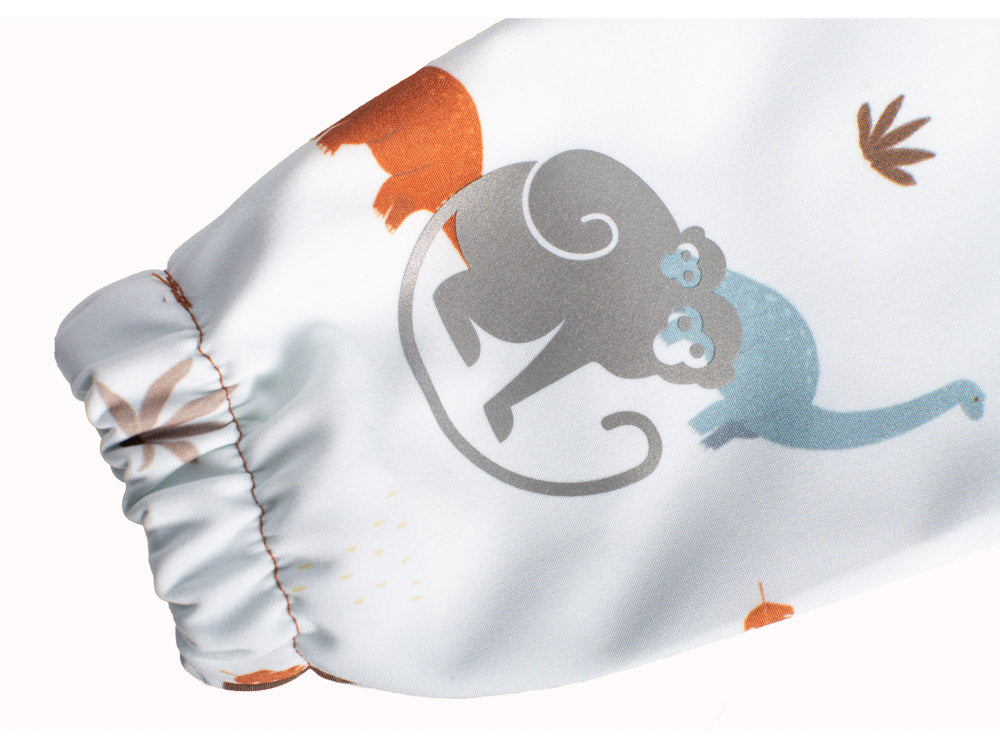 Pantalon enfant softshell avec membrane Monkey Mum® - Histoire de dinosaures