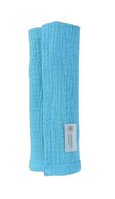 Couche en mousseline Monkey Mum® - Menthe