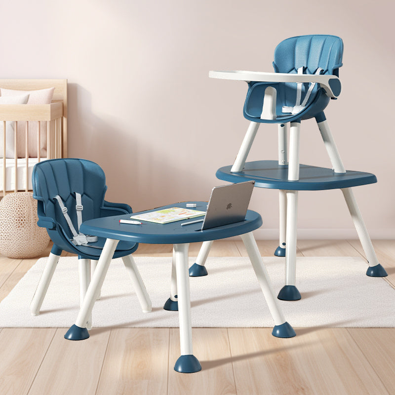 Chaise haute pour enfant 2 en 1 Grow - Bleu