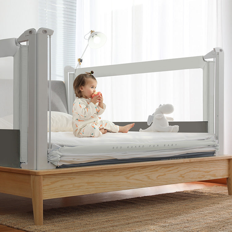 Barrière de lit Monkey Mum® Popular - gris clair