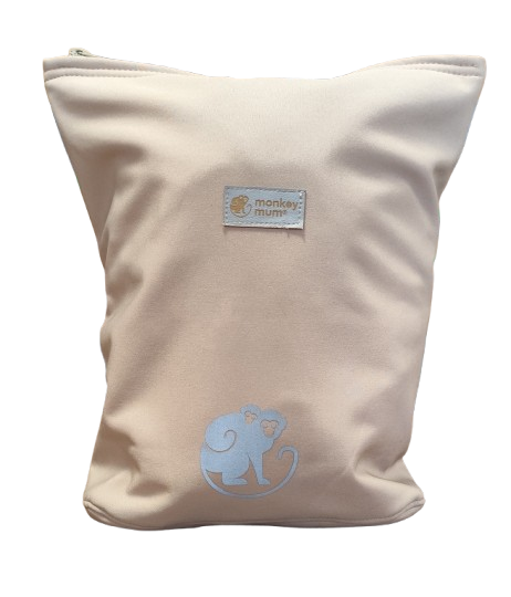 Petit sac à dos softshell pour enfant Monkey Mum® - Beige