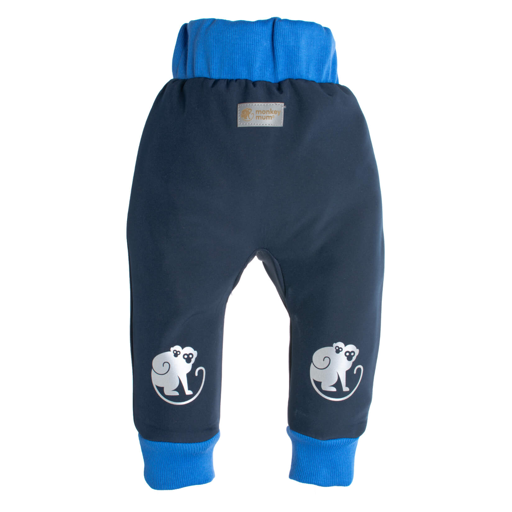Pantalon enfant softshell avec membrane Monkey Mum® - Ciel nocturne